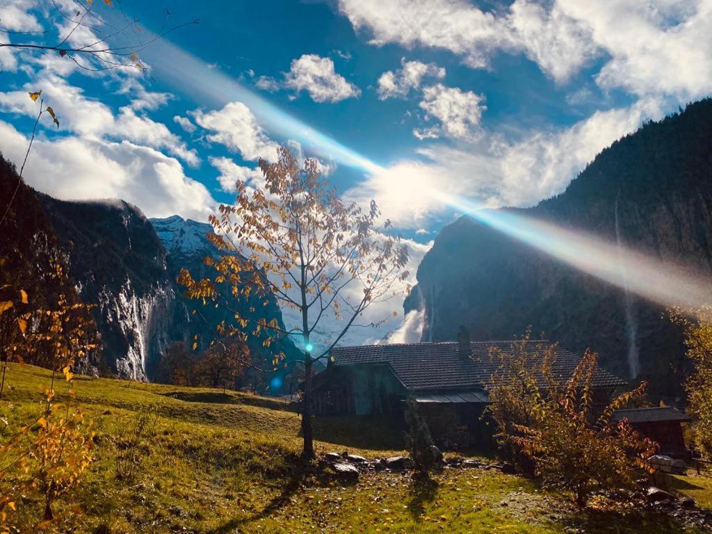 Chalet Baergstaeger 라우터브루넨 외부 사진